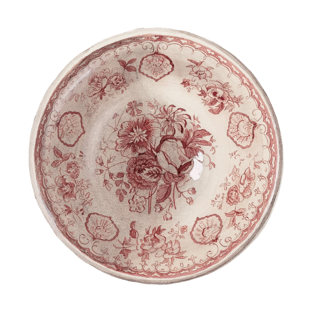 Porcelain Saucer Vectors