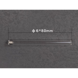 Glass Straight Salt Bridge-Optional Inner Diameter and Length