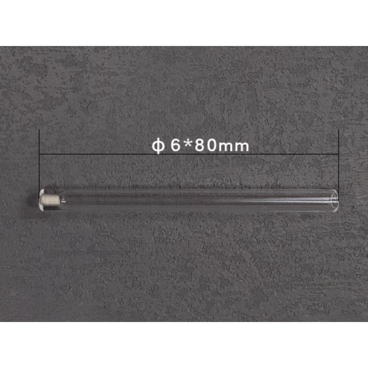 Glass Straight Salt Bridge-Optional Inner Diameter and Length