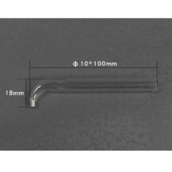 Glass Bent Salt Bridge (6mm/4mm)