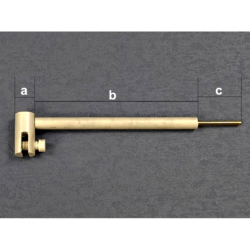 Platinum L-shape Electrode Holder (PEEK)