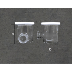 Borosilicate glass H Type Electrochemical Cell, Sealed/Unsealed