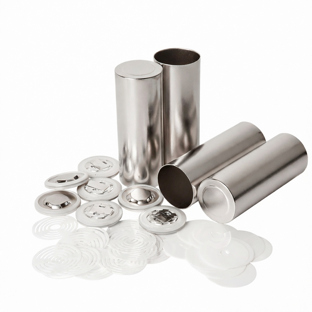 14500 Cylindrical Battery Case Set (100 Sets/Pack)