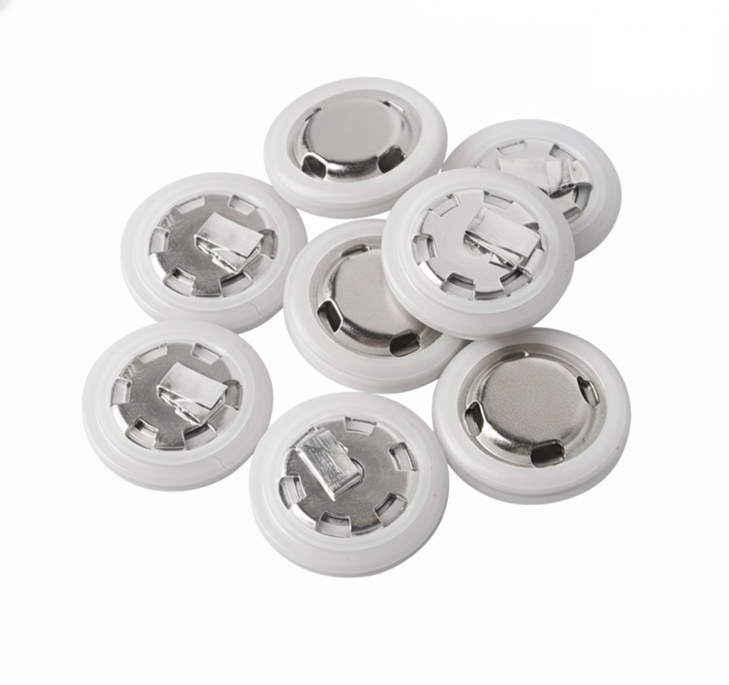 18650 Battery Explosion-Proof Cap with PTC & Aluminum Tab (100 Sets/Pack)