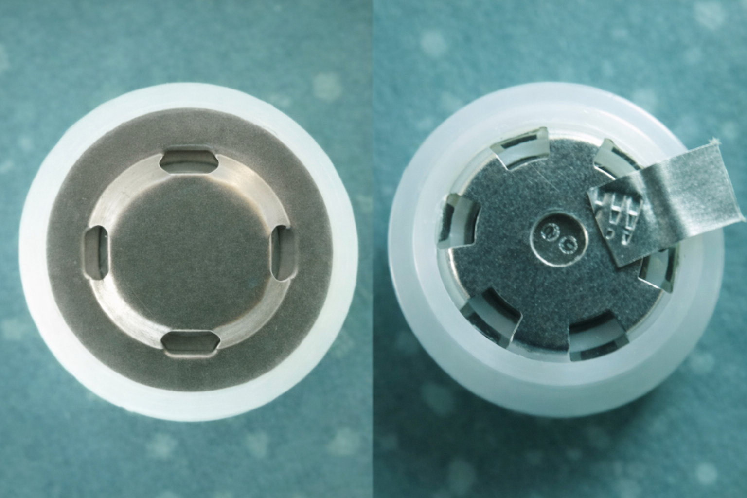 18650 Battery Explosion-Proof Cap with PTC & Aluminum Tab (100 Sets/Pack) - Image 2