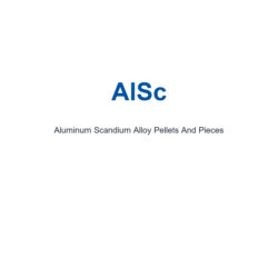 Aluminum Scandium Alloy (AlSc) Pellets And Pieces, 99.9% Purity (Request Current Price)