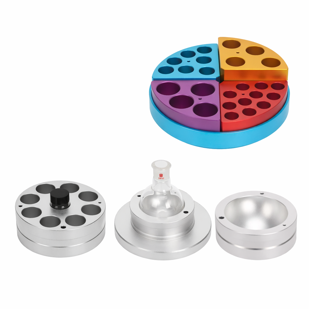 Aluminum Reaction Block for Hotplate Stirrers - Image 2