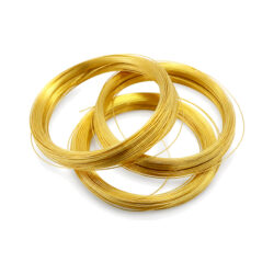 Gold (Au) Wire, 99.99%-99.999% Purity (Request Current Price)