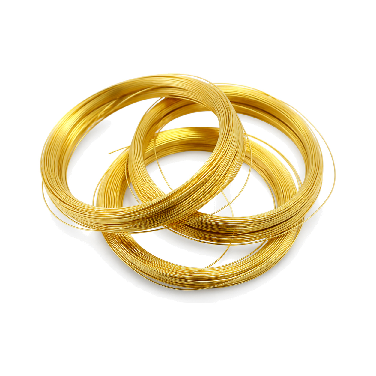 Gold (Au) Wire, 99.99%-99.999% Purity (Request Current Price)