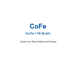 Cobalt Iron Alloy (CoFe) Pellets And Pieces, 99.9% Purity (Request Current Price)