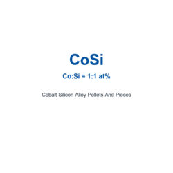 Cobalt Silicon Alloy (CoSi) Pellets And Pieces, 99.9% Purity (Request Current Price)