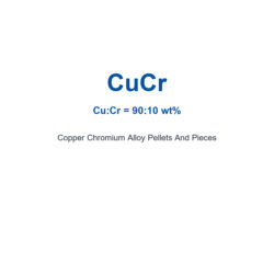 Copper Chromium Alloy (CuCr) Pellets And Pieces, 99.95% Purity (Request Current Price)