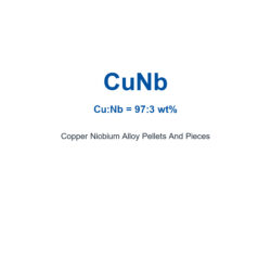 Copper Niobium Alloy (CuNb) Pellets And Pieces, 99.9% Purity (Request Current Price)