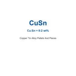 Copper Tin Alloy (CuSn) Pellets And Pieces, 99.9% Purity (Request Current Price)