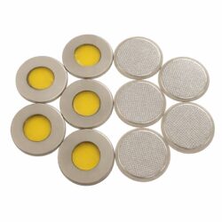 CR/LIR2016 Aluminum-Coated Coin Cell Case with XRD Kapton Window (5 Sets)