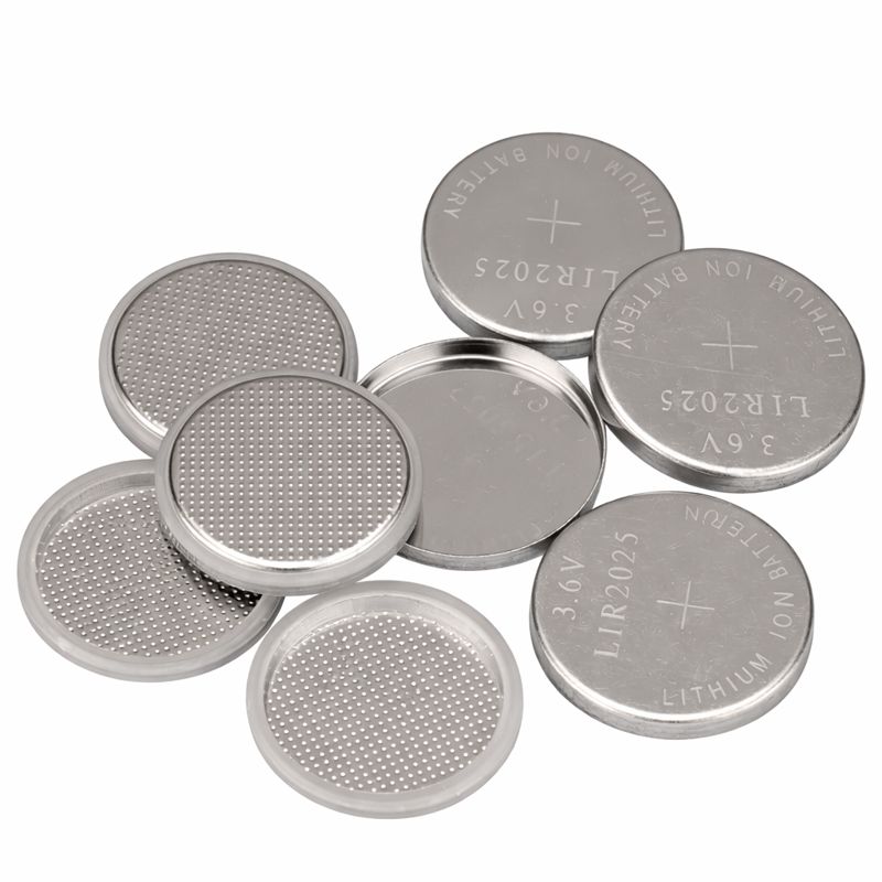 CR/LIR2025 316 Stainless-Steel Coin Cell Case (100 Sets/Pack)