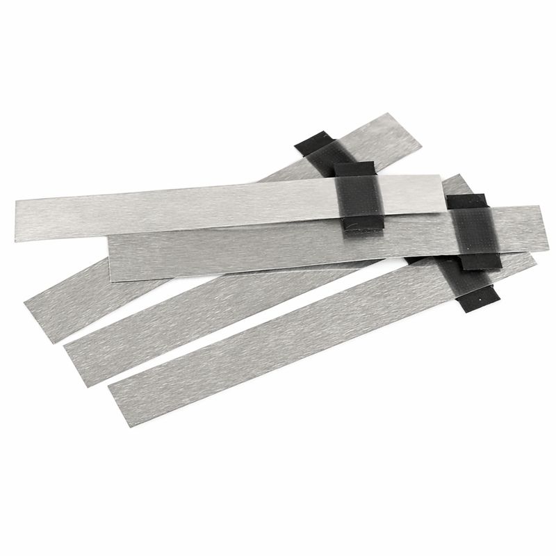 Nickel Anode Tab with DNP Black Adhesive