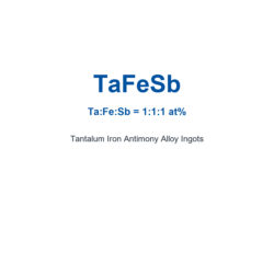 Tantalum Iron Antimony Alloy (TaFeSb) Ingots, 99.9% Purity (Request Current Price)