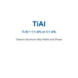 Titanium Aluminum Alloy (TiAl) Pellets And Pieces, 99.9% Purity (Request Current Price)