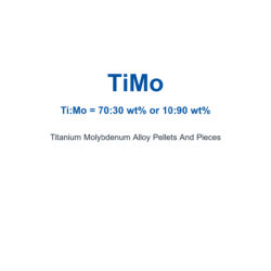 Titanium Molybdenum Alloy (TiMo) Pellets And Pieces, 99.9% Purity (Request Current Price)